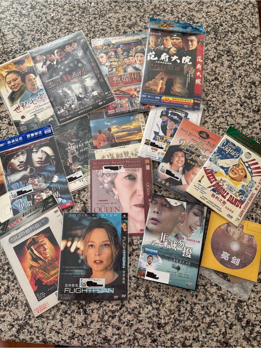 Chinese-American Dvd’s